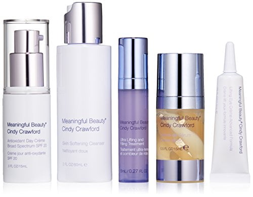 Meaningful Beauty Ultra 5 Piece Introductory Kit, Hydrating and Nourishing System for All Skin Types ChapStick Lip Balm Cherry 0.15 oz (Pack of 6)